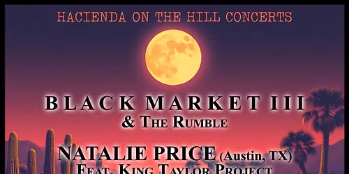 1st OUTDOOR CONCERT of the YEAR @ HACIENDA ON THE HILL (Lakeside, CA)