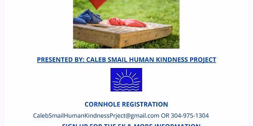 CORNHOLE TOURNAMENT AND 5K
