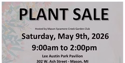 Spring Plant Sale 