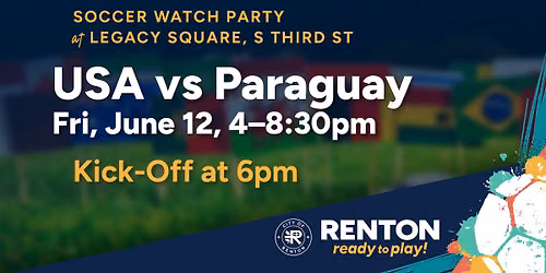 Soccer Watch Party - USA vs Paraguay