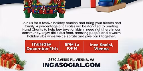 Ugly Sweater Holiday Get-Together & Contest #Vienna