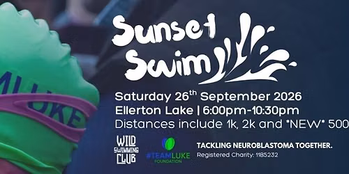 TeamLuke Open Water Sunset Swim 2026