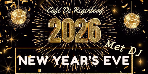New Year\u2019s Eve @ De Regenboog \ud83c\udf89