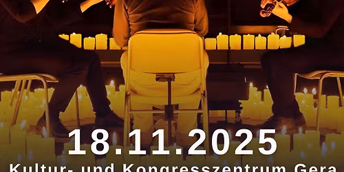 Coldplay Musik bei Kerzenschein