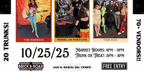 4th Annual Brick Road Coffee Trunk or Treat & Queer Art Market