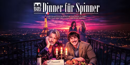 Burgspiele Parsberg: "Dinner f\u00fcr Spinner" - PREMIERE