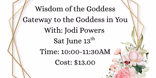 Wisdom Of The Goddess