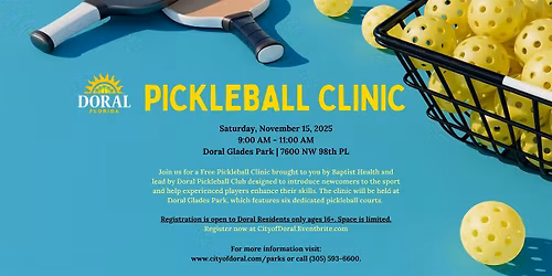 Pickleball Clinic