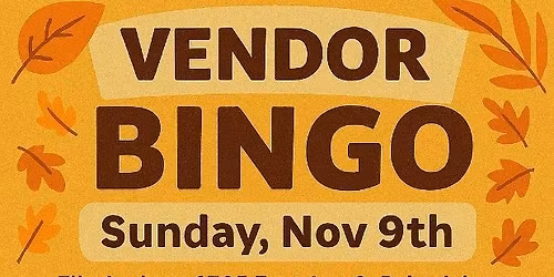 Vendor Bingo