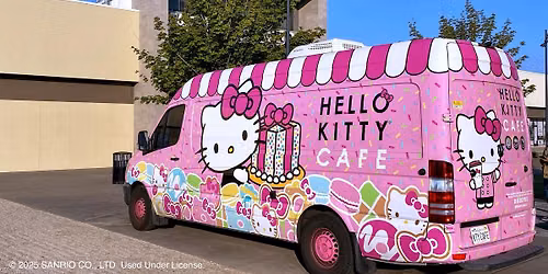 Hello Kitty Cafe Truck West - Eugene Appearance