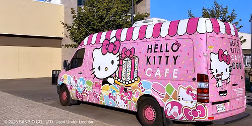 Hello Kitty Cafe Truck West - Eugene Appearance