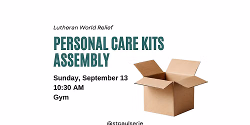 Personal Care Kits Assembly