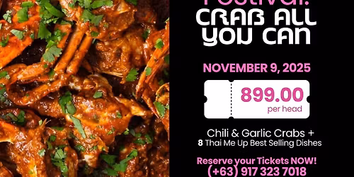 Thai Me Up Festival: Crab All You Can
