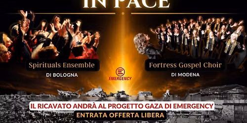 LASCIAMOLI IN PACE - Concerto Gospel per Gaza