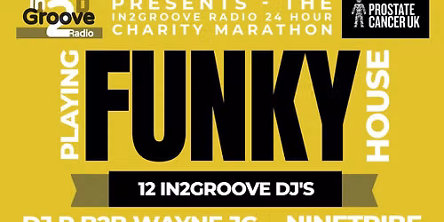 In2Groove Radio Charity Fundraiser