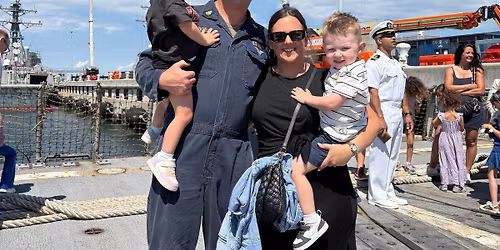 EMC(SW\/AW) Joe Rice Commissioning Ceremony