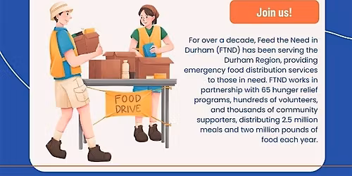 NAYGN Durham Food Bank Drive - Feed The Need Durham