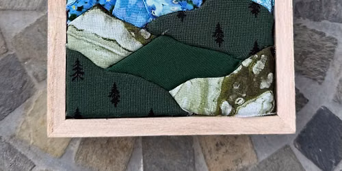 Beginner Friendly Kinusaiga Scrap Fabric Workshop at Ravens Ring Brewing Co. 6\/10
