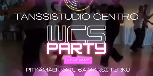 West coast swing PARTY in Turku 18.4.