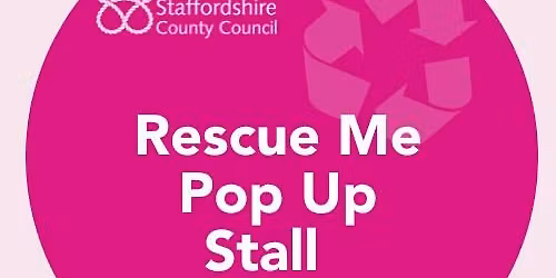 Rescue Me Pop Up with Cannock Library
