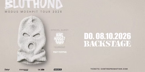 BLUTHUND | MODUS MOSHPIT TOUR 2026 | BACKSTAGE M\u00dcNCHEN 2026