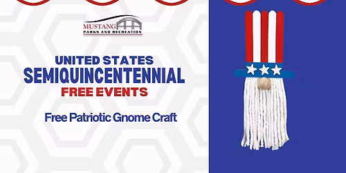 Free Patriotic Gnome Craft for 18+