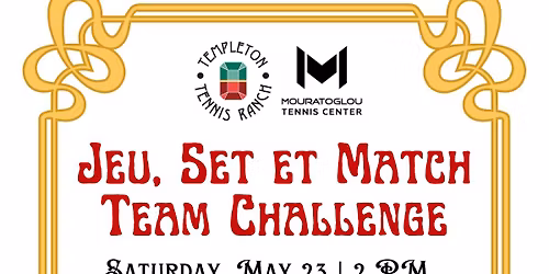 JEU, SET ET MATCH TEAM CHALLENGE