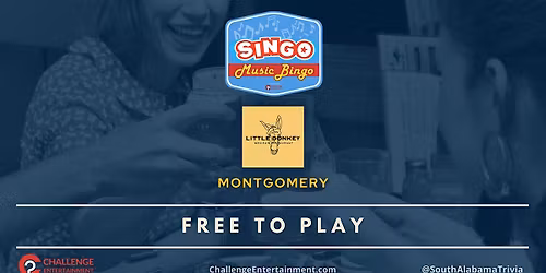 SINGO Music Bingo Nights at Little Donkey - Montgomery
