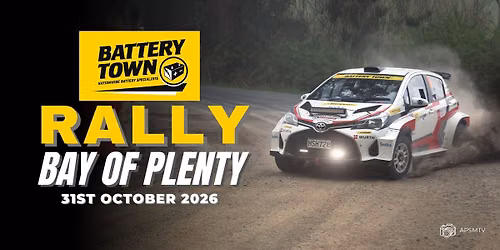 Battery Town Rally Bay of Plenty 2026