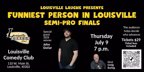 Funniest Person In Louisville Semi-Pro Finals