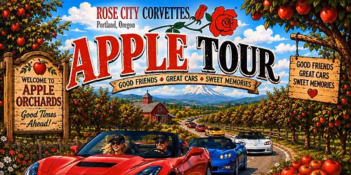 Rose City Corvette's Apple Tour