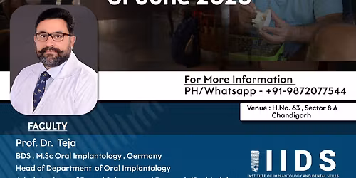  Workshop on SOFT TISSUE , HARD TISSUE AUGMENTATION & SINUS AUGMENTATION. 