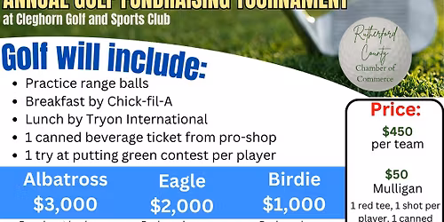 Fairways Fore Business Rutherford County Chamber Annual Golf Fundraiser