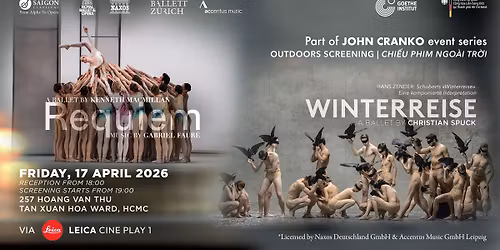 Ballets on big screen: CRANKO series, double bill REQUIEM MacMillan \/ WINTERREISE Spuck
