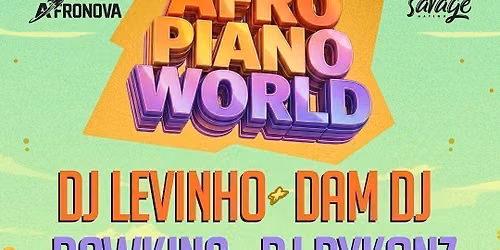 AFROPIANO WORLD II || Sun 12th July || TupTup Palace 