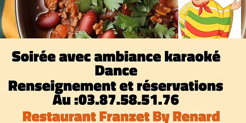 Soir\u00e9e Tex-Mex ambiance karaok\u00e9 Dance
