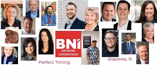 BNi Perfect Timing Grapevine Professional Networking