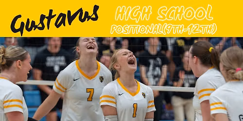 Gustavus Volleyball High School Positional Camp