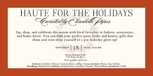 Haute for the Holidays, Curated by Elisabeth Pipes