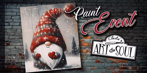 Winter Love Gnome on Wood Paint Event @ Devil's Due Distillery