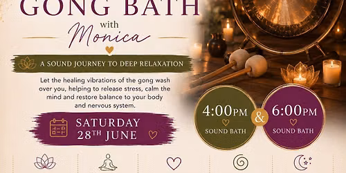 Floating gong bath with Rainbow Vibrations
