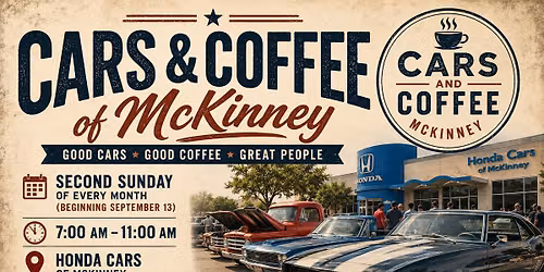 Cars and Coffee McKinney