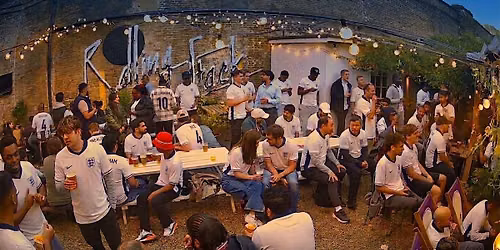 World Cup garden screening - Panama vs England