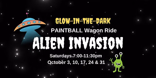 Alien Invasion Paintball Corn Maze