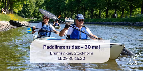 Paddlingens dag 30 maj
