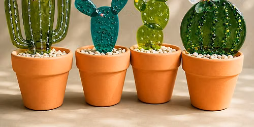 Fused Glass Cactus & Succulent Pot Workshop