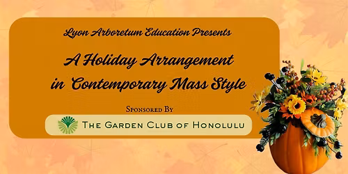 A Holiday Arrangement in Contempoary Mass Style