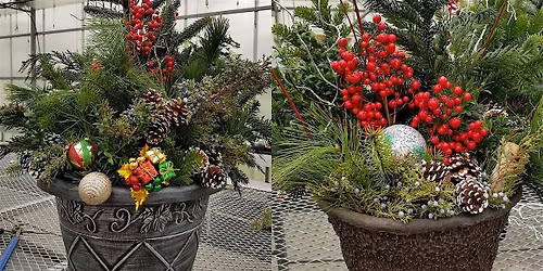 Christmas Porch Pot Workshop