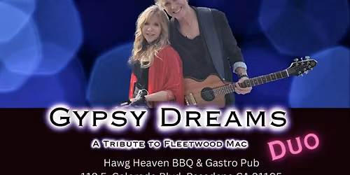 A Tribute and Dinner Show to the music of Stevie Nicks and Fleetwood Mac