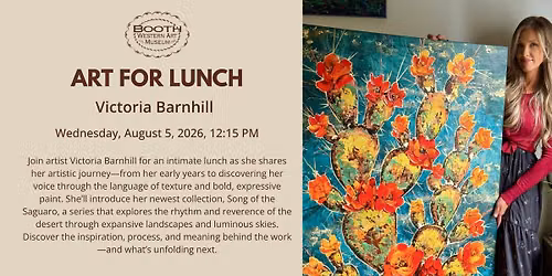 Art For Lunch: Victoria Barnhill